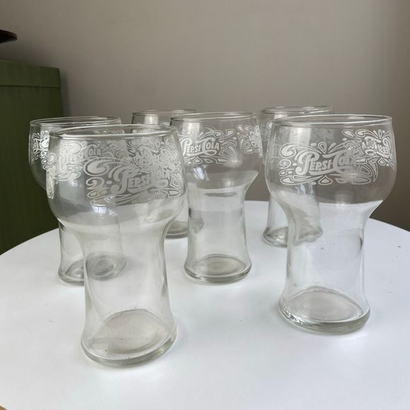 Pepsi Dining Setof Sixvintage 97s Taco Bell Pepsi Cola 16 Oz